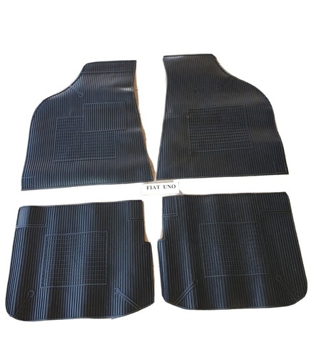 KIT GUMMIMATTEN FÜR FIAT UNO FARBE SCHWARZ - Bild 1 von 4