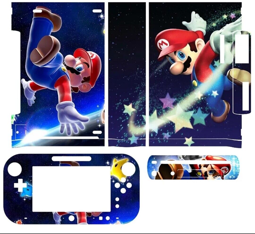 Wii U Galaxy Skin Decal for Nintendo Wii U Console and 