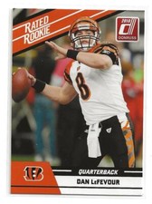 2010 Panini Donruss Rated Rookie Dan LeFevour Rookie Card . rookie card picture
