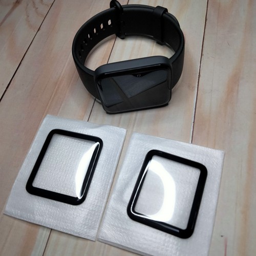 Curved Tempered Glass Screen Protector For Huawei Watch Fit 3 High Definition - Photo 6 sur 9