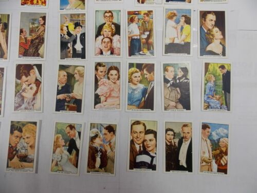 Gallaher Cigarette Cards Famous Film Scenes 1935 Complete Set 48 - Picture 5 of 10