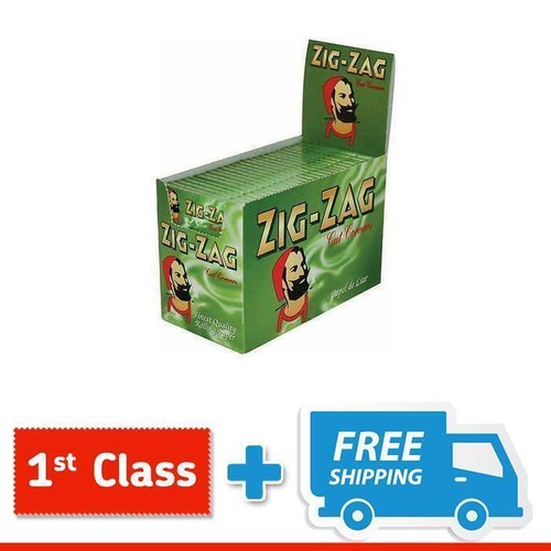 1000 ZIG ZAG VERT RIZLA/ROULANT PAPIERS 20 PACKS X 50 PAPIERS - Imagen 5 de 7