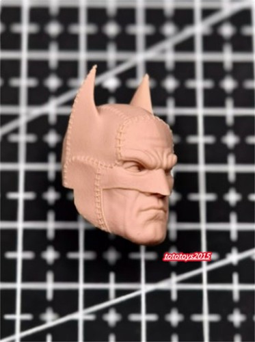 1:12 heroes Gotham Bruce Wayne Head Sculpt For 6'' Male Action Figure Body Doll - Picture 3 of 6