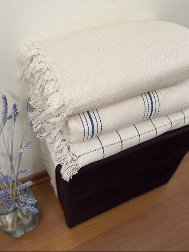 Kuscheldecke, Wohndecke, Sofadecke, Bettüberwurf, Bettdecke, Baumwolle - Bild 4 von 8