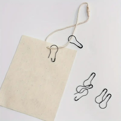 1000Pcs METAL GOURD SHAPED SAFETY PINS Bulb Pin For Clothing Tags Sewing Supply - Picture 7 of 8