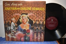 Paul Weston Jo Stafford Jonathan and Darlene Edwards Sing Along LP Corinthian ST