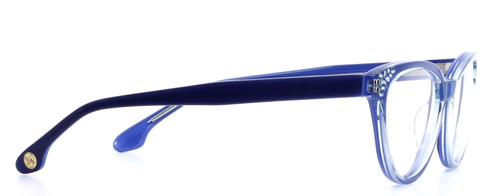 BON VIVANT Yvette 7426 Blue Womens Cat Eye Full Rim Eyeglasses 50-17-140 B:36 - Picture 5 of 12
