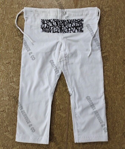 Shoyoroll Top Quality Brazilian Jiu Jitsu Gi White RVCA Batch#105 VA Size A3L - Picture 5 of 12