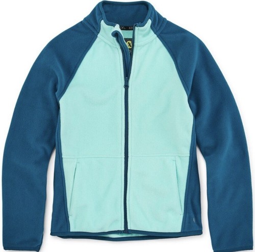 Girls Medium Xersion Fleece Jacket Long Sleeve Lightweight Vest - Picture 13 of 13