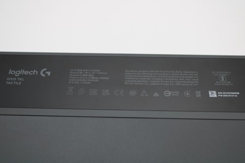 Nuova tastiera da gioco Logitech G515 TKL cablata basso profilo, RGB completamente personalizzabile - Foto 8 di 11