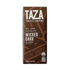 Taza Chocolate Stone Ground Organic Wicked Dark Bar 2.5 Oz Pack Of 4