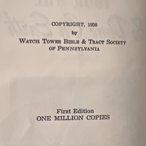 Lot 5 Jehovah Witness and anti-Jehovah Witness books All RARE see pics and list - Imagen 5 de 19