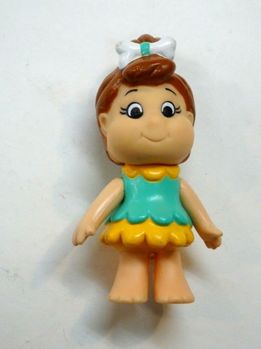 Coleco 1986 Flintstone Kids Schulmädchen Puppe nur aus Spielset * bezaubernd #2 - Bild 1 von 2