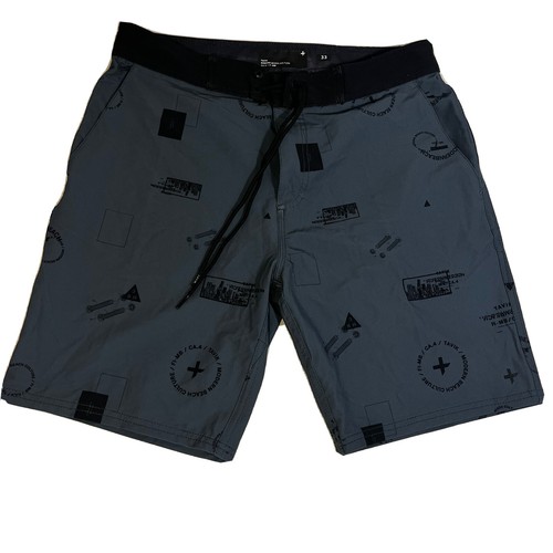 Tavik Shorts Men’s 32 Flat front Modern Graphic Design Beach