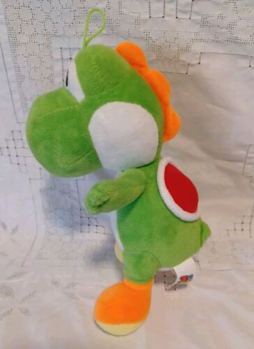 Super Mario Brothers Green Yoshi 10" Inch Plush Toy Stuffed Animal Bros - Picture 3 of 8
