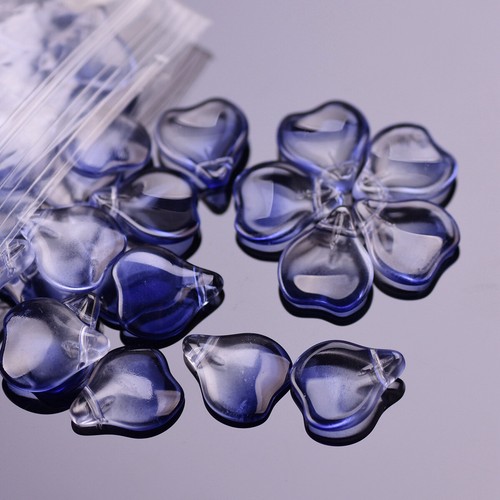 10 piezas 15x12 mm Lámpara Hoja de Cristal Cristal Vidrio Colgantes Sueltos Cuentas Hágalo usted mismo Joyería - Imagen 34 de 41