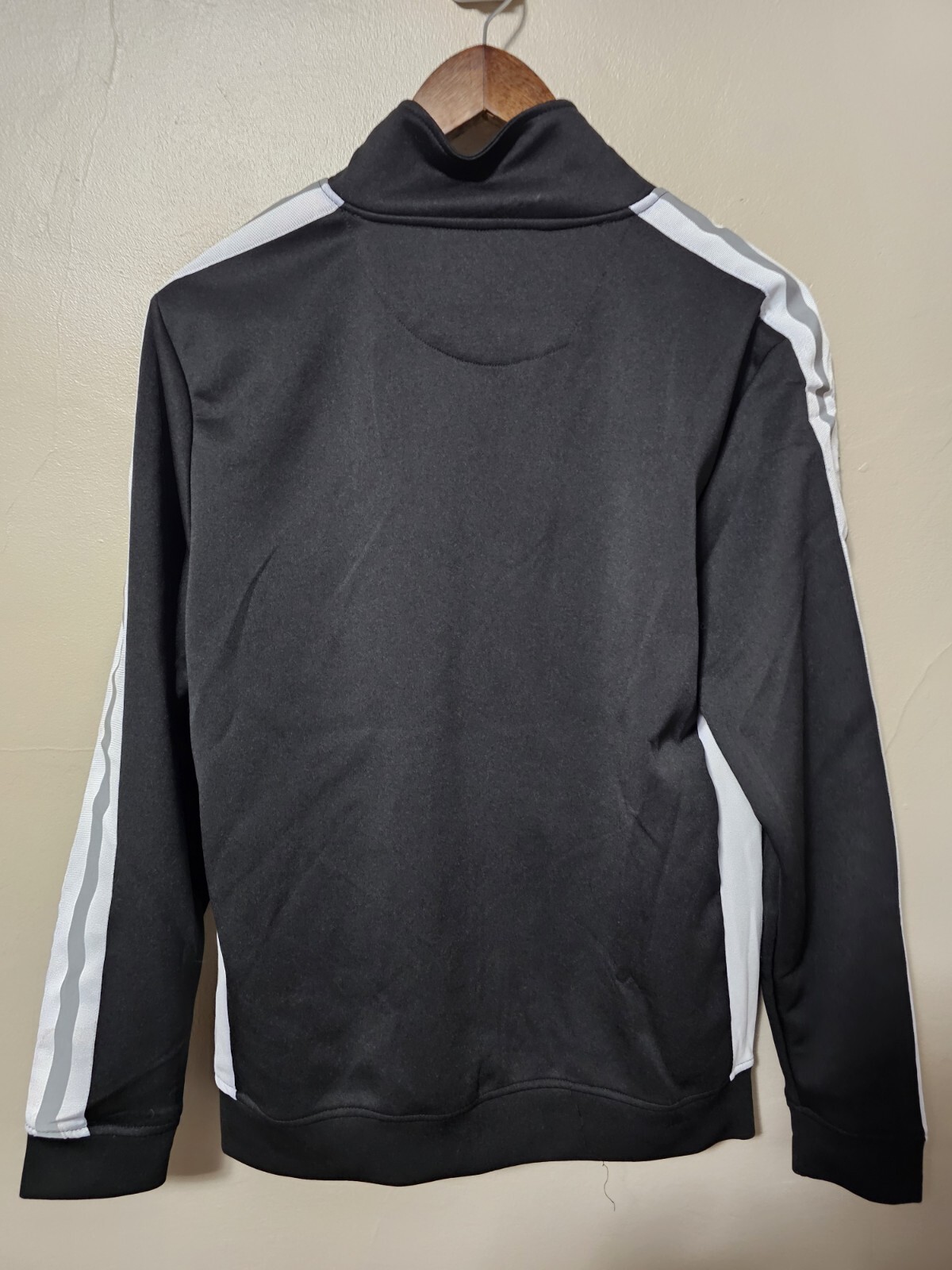 Rebel Minds Basic Track Jacket (Black White) Size… - image 2