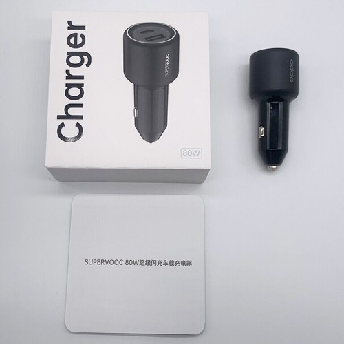 OPPO 80W Car Charger USB-A+USB-C Fast Charging Car Phone Adapter - Picture 7 of 7