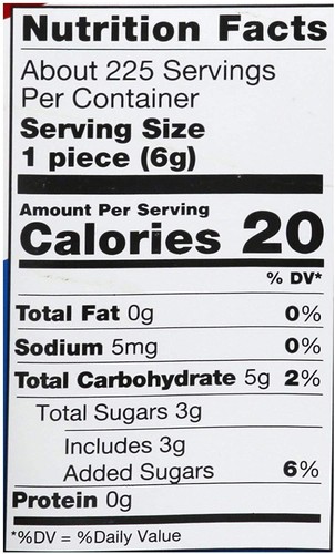 Bazooka Bubble Gum Summer 225 Count Individually Wrapped Chewing Gum in Origi... - Picture 3 of 5