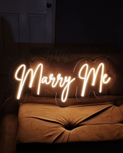 Personalized LED Neon Light – Custom Sign for Weddings, Celebrations - Picture 9 of 14