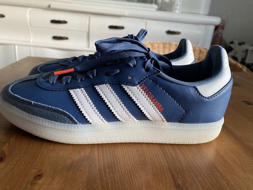 Adidas Velosamba Vegan Sneaker Schuhe Gr.36,5 Blau End plastic waste Samba - Bild 3 von 6