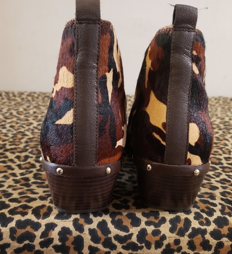 Nina Original Wish - H  Brown Camo Pull On Ankle Boots/Booties SIZE 9 - Picture 10 of 10