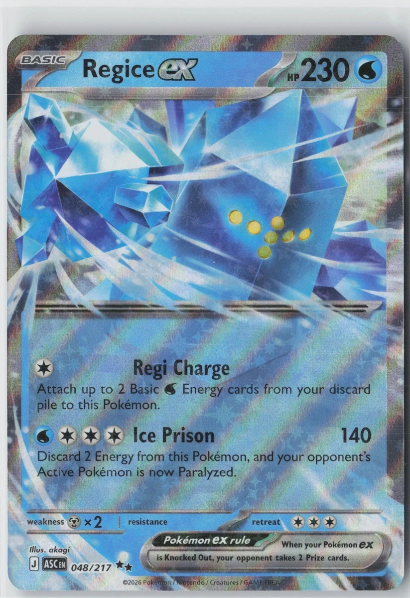 Regice Holo Pokmon TCG Individual Collectible Card Game Cards for sale | eBay Regice Holo Pokmon TCG Individual Collectible Card Game Cards for sale | eBay