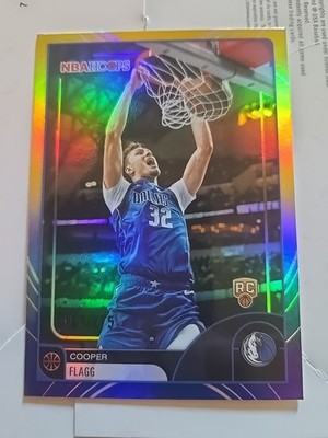 2025-26 NBA Hoops, Cooper Flagg RC, Yellow Refractor /275 | eBay