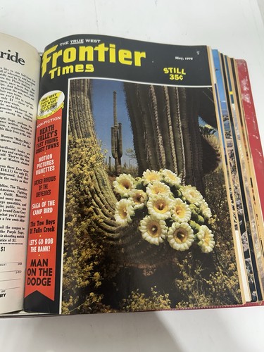 Lot 20 Frontier Times Magazine 1965 to 1981 Various Issues Paperack Illustrated - Picture 15 of 17