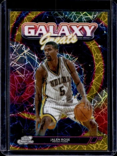 2025 Topps Cosmic Chrome Jalen Rose Refractor (RAW)