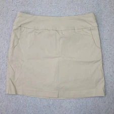 Zac & Rachel Skort Womens 12 Short A-Line Stretch Pull-On Pockets