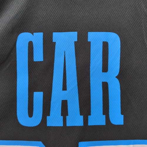 Maglia stile baseball Carolina Panthers NFL abbigliamento squadra Medium Est. 1995 nuovo con etichetta - Foto 14 di 17