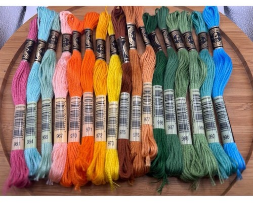 DMC Skeins Embroidery Floss Lot Of 500 - Picture 14 of 14
