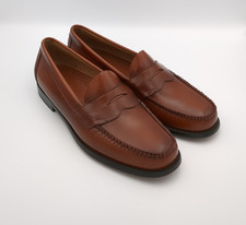 NEW G.H. Bass Weejuns Penny Loafers Mens 11.5 D Dark Brown Leather Shoes