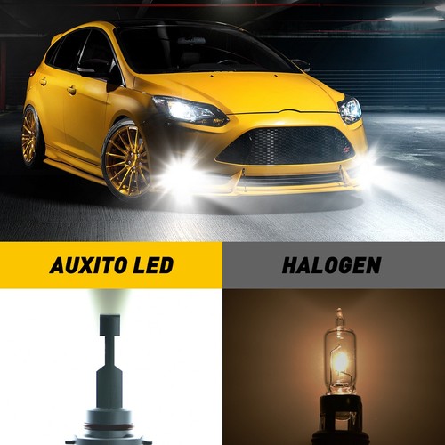 AUXITO 2x 9005 LED Bombilla Antiniebla Conducción DRL 9145 4000LM CSP 6500K Xenón Blanco - Imagen 8 de 11