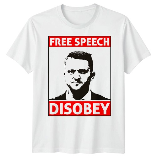 Free Speech Disobey Activism Free Speech Mens T-Shirt Womens Kids Graphic Tee - Picture 20 of 21