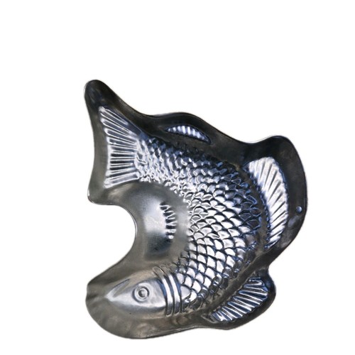 Vintage Fish Hanging Copper Tin Lined Mold Kitchen Wall Decor 9"×8" - Picture 2 of 4