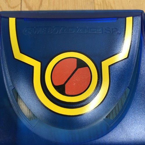 Nintendo GBA SP Rockman EXE Protect Armor Cover Used - Picture 3 of 7