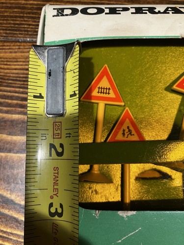 Vintage Miniatur Verkehrsschilder aus Tschechien NOS - Bild 11 von 11