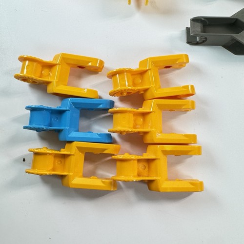 Lego Duplo Bauteile Konvolut 27 Schienen Trittflächen Räder Autos Kabine Stücke - Bild 3 von 23