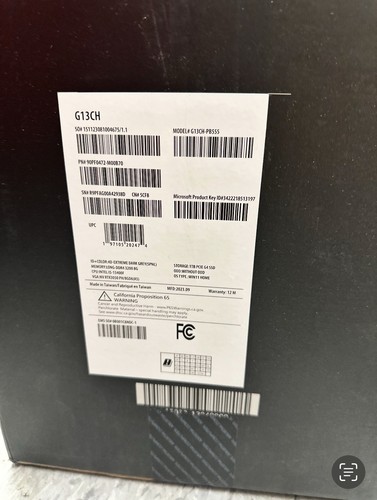 Asus Rog Strix G16CH i7-13700KF 16GB 1TB SSD Win11 Geforce RTX 3070 Liquid Cool - Picture 2 of 2