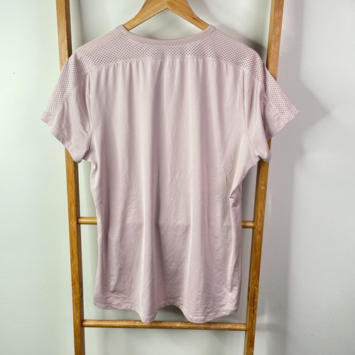 Under Armour Shirt Top Extra Large Pink HeatGear Fitted Short Sleeve Training - Picture 5 of 10