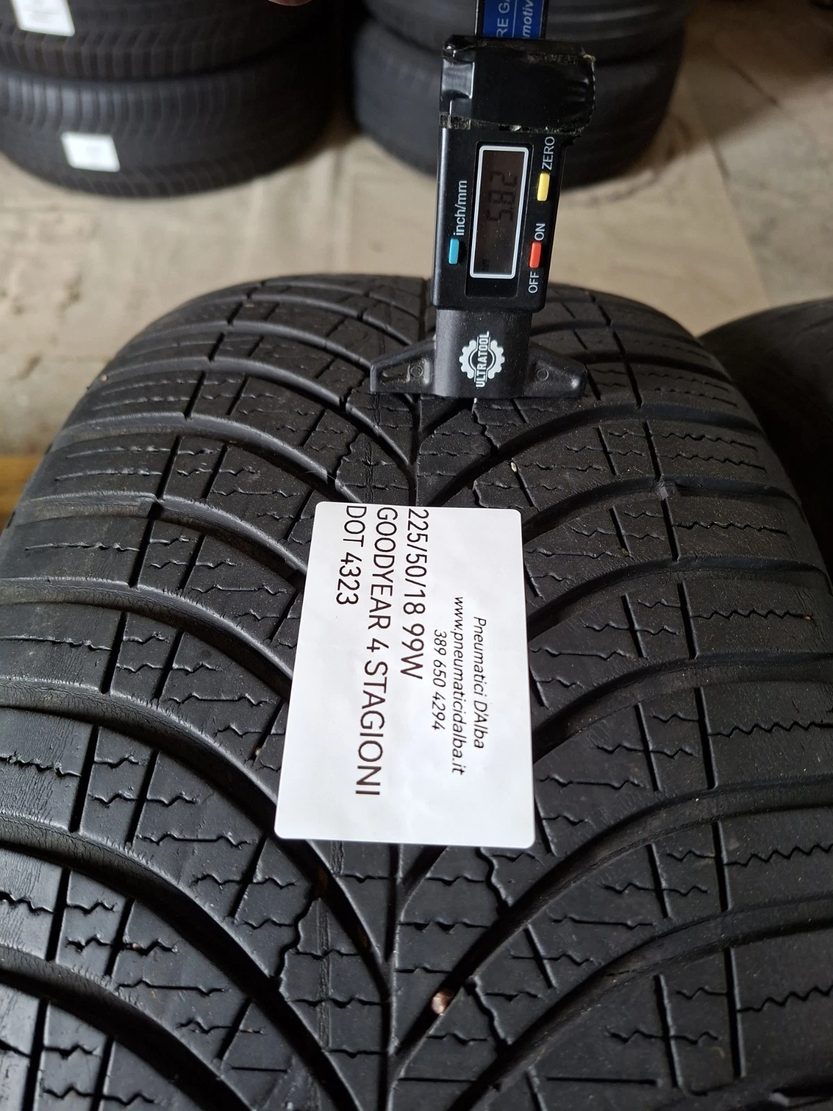 Pneumatici 225/50 R18 99W Goodyear Vector 4 STAGIONI Dot 4323