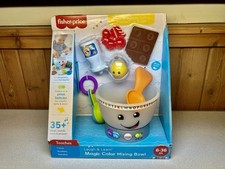 Fisher Price  Laugh  Learn Magic Color Mixing Bowl  Preschool 6-36M NEW