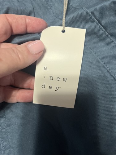 A New Day Mid rise Pull On Pants Teal Blue Size XL NWT - Picture 6 of 9