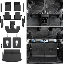 Floor Cargo Mat for 2021-25 Jeep Grand Cherokee L Captain 6 Seater TPE 2899