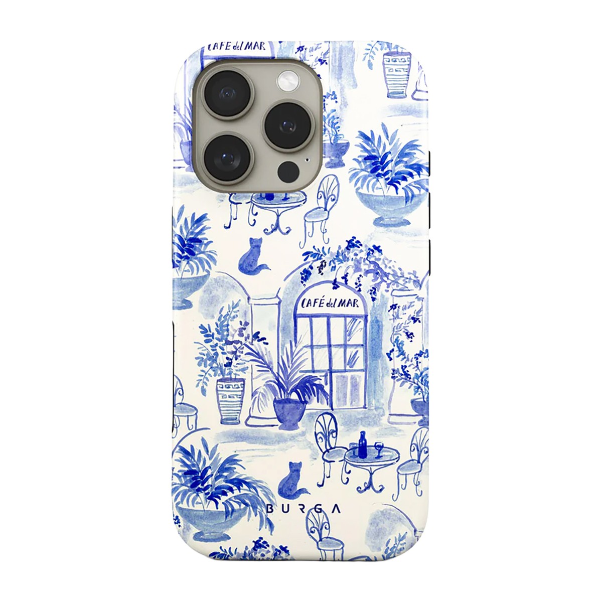 Plus de rayures avec la coque iPhone 16 Pro Max Burga Sobremesa robuste double couche