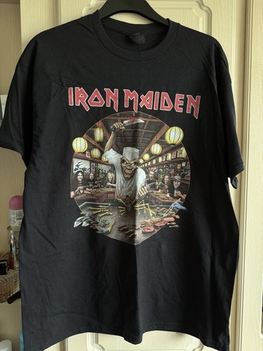 Iron Maiden The Future Past Tour Japan Event Shirt 2024 XL Read Description