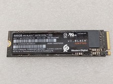 Western Digital Black SN750 500GB NVMe Gen 3.0 x 4 SSD WDS500G3X0C (100% Health)