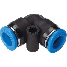 2pk FESTO CORPORATION QSML-4 Connector, push-in L,